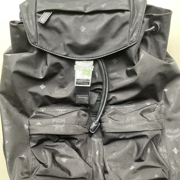 Great Condition!! MCM Dieter Nylon Backpack! main image 8